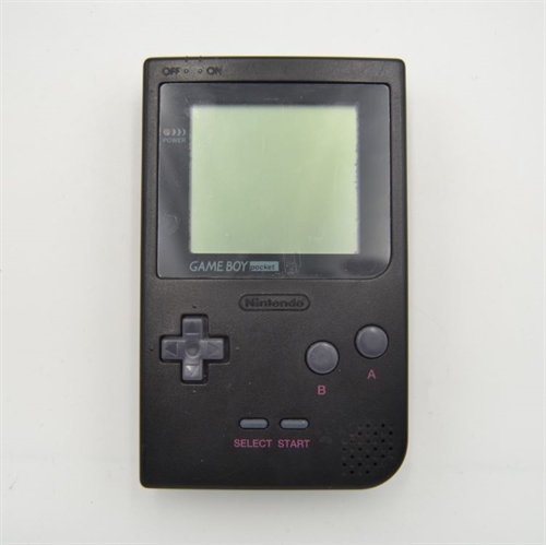 Gameboy Pocket - Sort - Konsol - SNR MH18273877 (C Grade) (Genbrug)